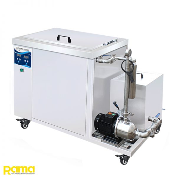 Bể rửa siêu âm công nghiệp RAMA GM145L dung tích 145 lít, công suất 1800W, 40kHz