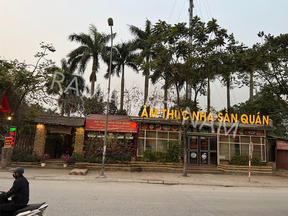Nhà hàng ẩm thực Sàn Quán tại Hà Nội tin dùng máy rửa bát siêu âm Rama