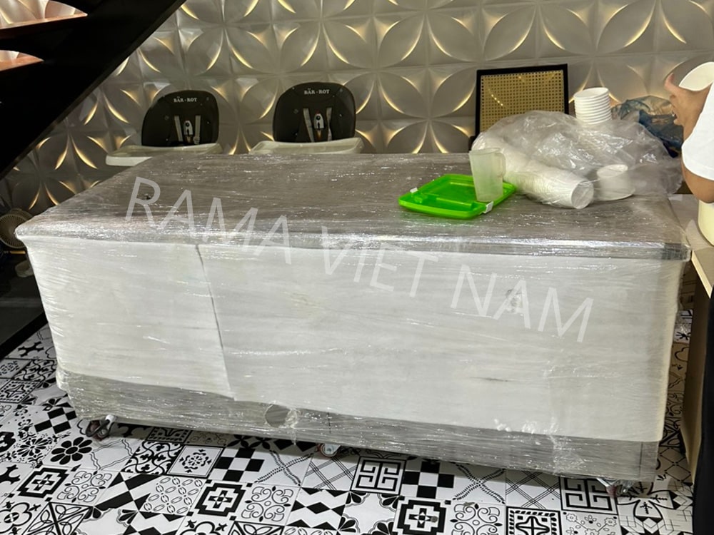 Cung cấp máy rửa chén bát siêu âm hai bồn cho nhà hàng tại Quảng Ninh