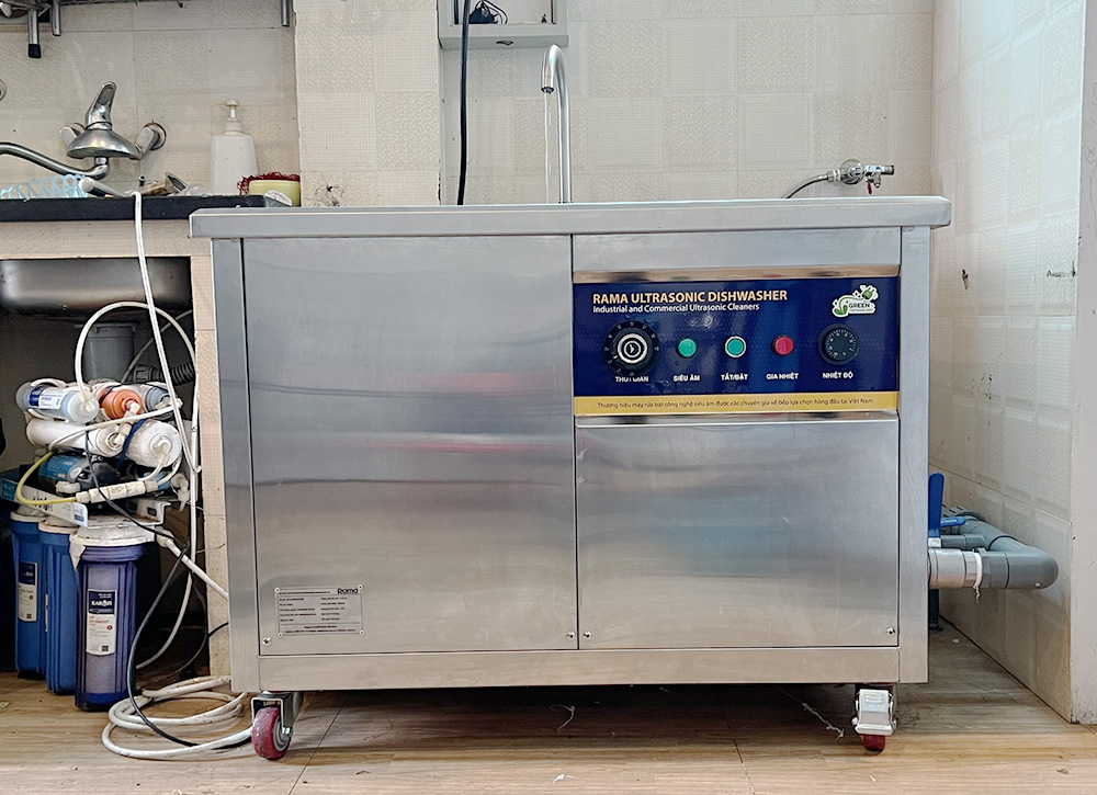 Máy rửa bát siêu âm là gì? Nguyên lý hoạt động và những lưu ý khi sử dụng máy rửa bát siêu âm