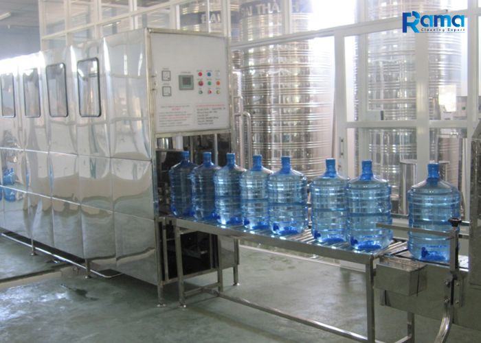 Quy trình xử lý máy sục Ozone xử lý nước tinh khiết