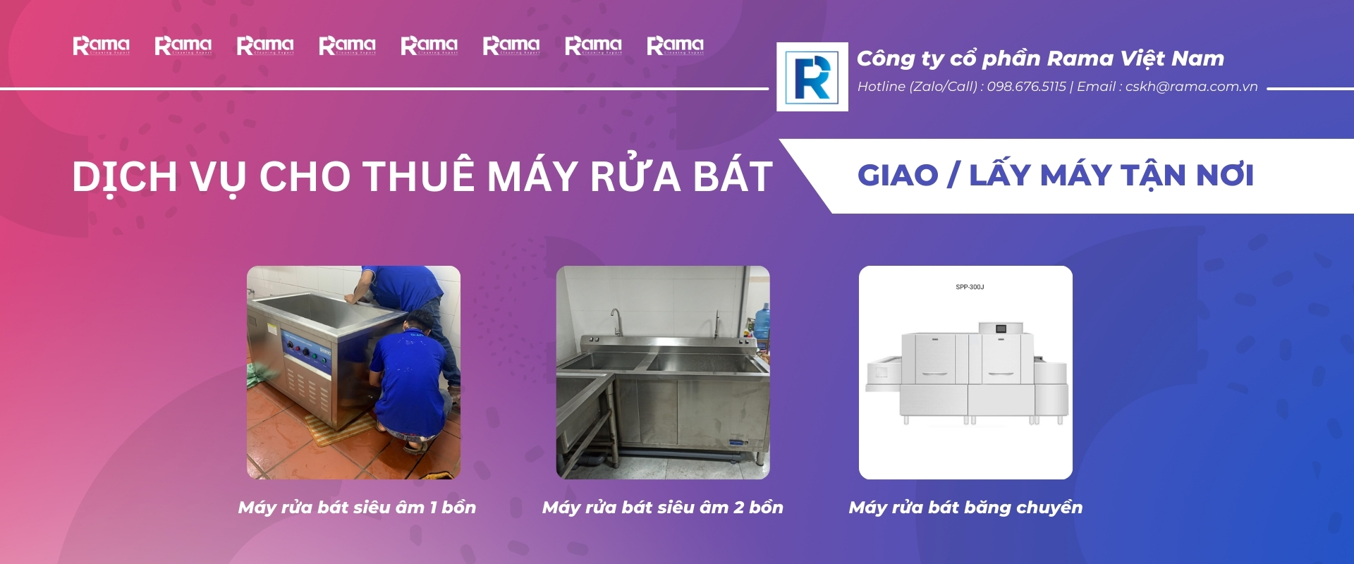 Rama Dich vu cho thue may rua bat