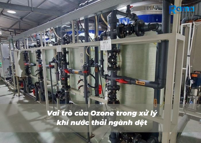 Vai trò của Ozone trong xử lý khí nước thải ngành dệt