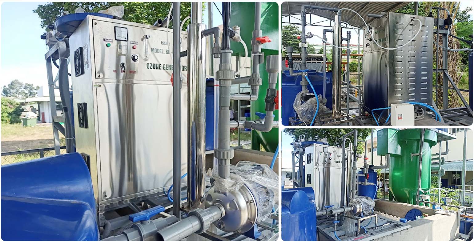 Máy Ozone công nghiệp Rama xử lý nước, khử khuẩn, khử trùng