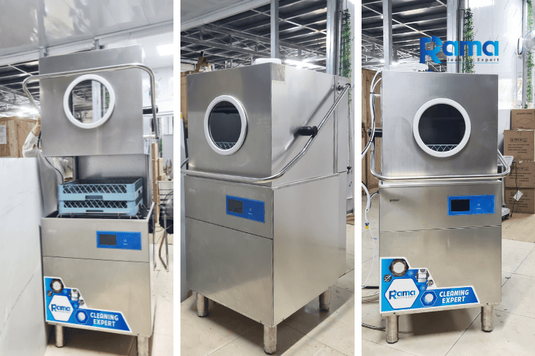 Máy rửa bát công nghiệp Rama - Giải pháp tối ưu cho nhà hàng