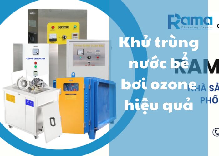 Khử trùng nước bể bơi ozone hiệu quả