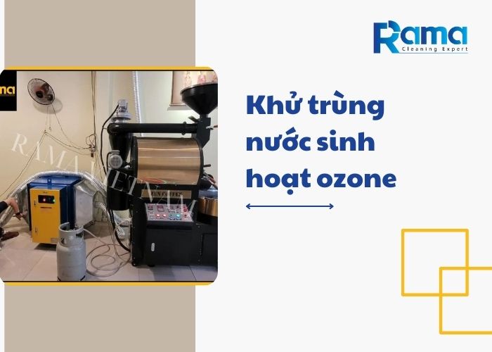 Khử trùng nước sinh hoạt ozone