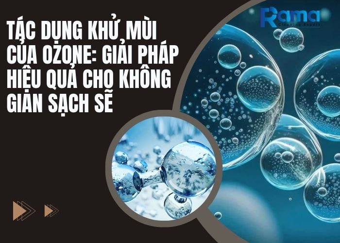 Tác dụng khử mùi của ozone