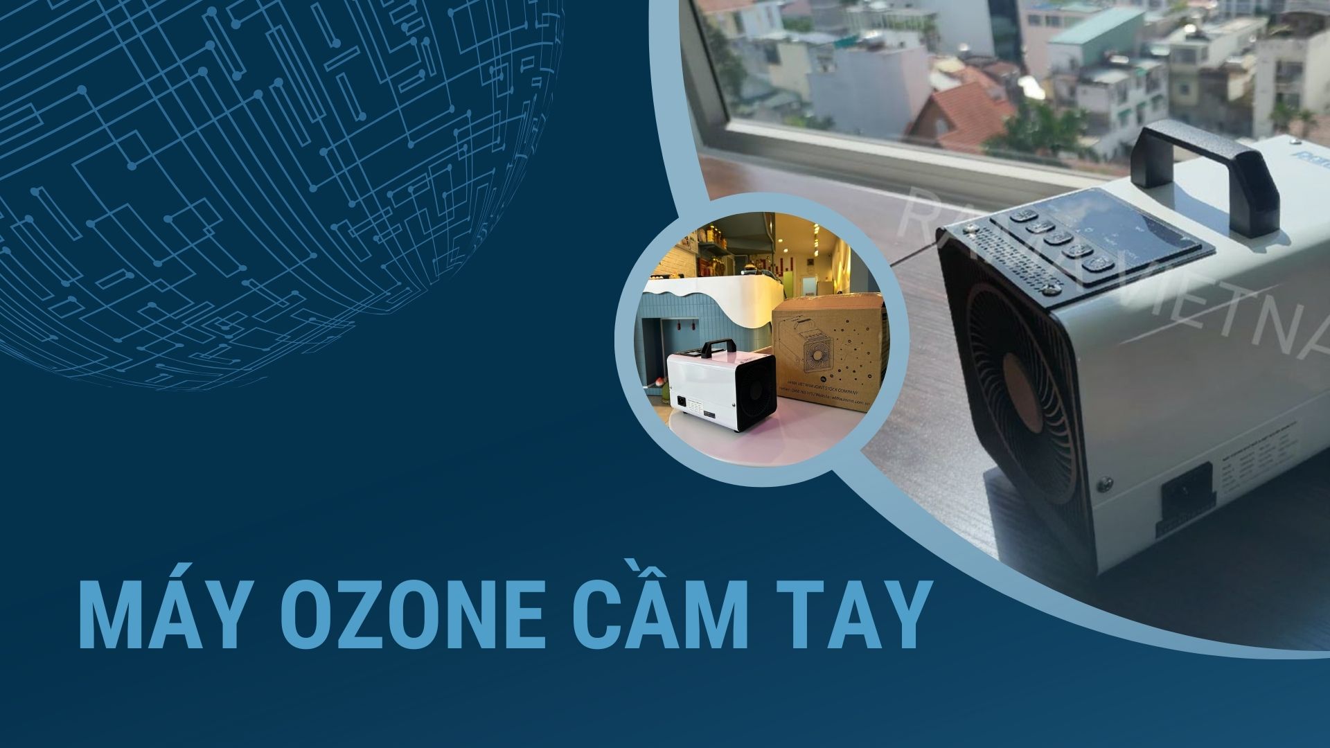 MÁY OZONE CẦM TAY