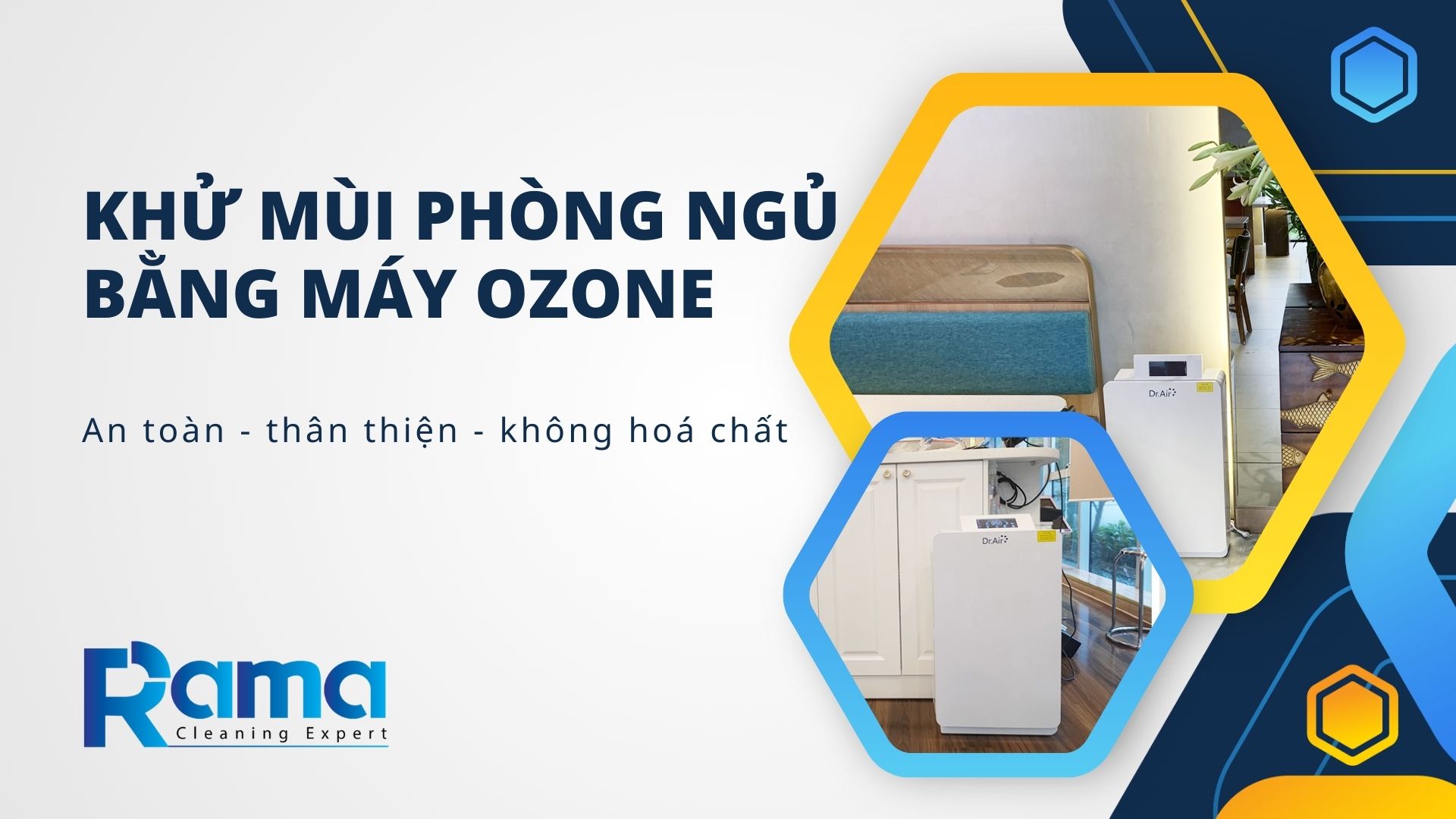 khử mùi phòng ngủ bằng công nghệ ozone