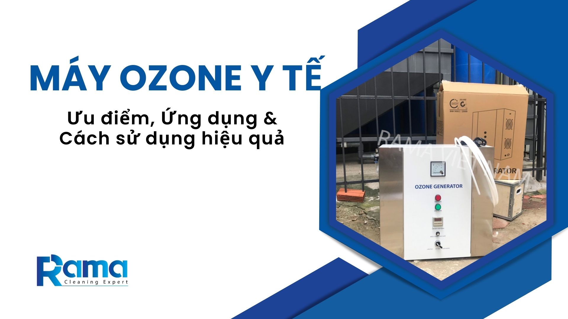 Máy ozone y tế