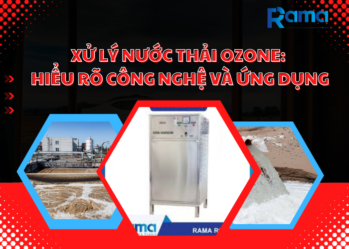 Xử lý nước thải ozone