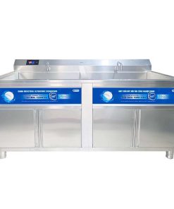 Máy rửa bát siêu âm thông minh 2 bồn Rama RB-1800 Pro