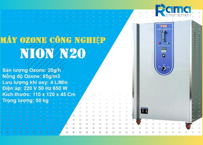 Máy ozone trong ngành công nghiệp