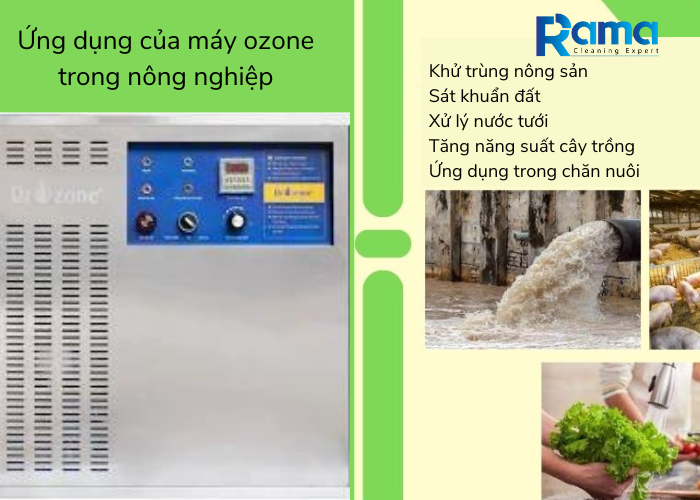 máy ozone trong nông nghiệp