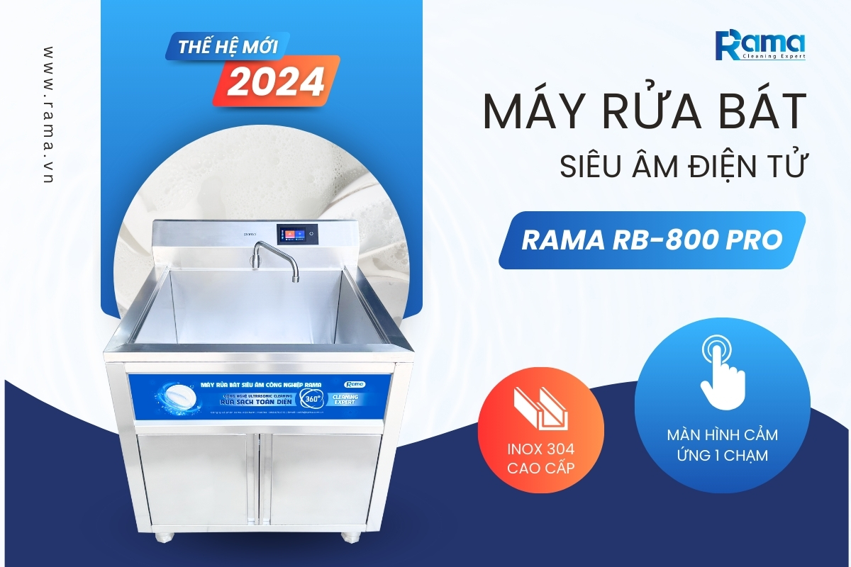 may rua bat sieu am rama RB 800 Pro 1