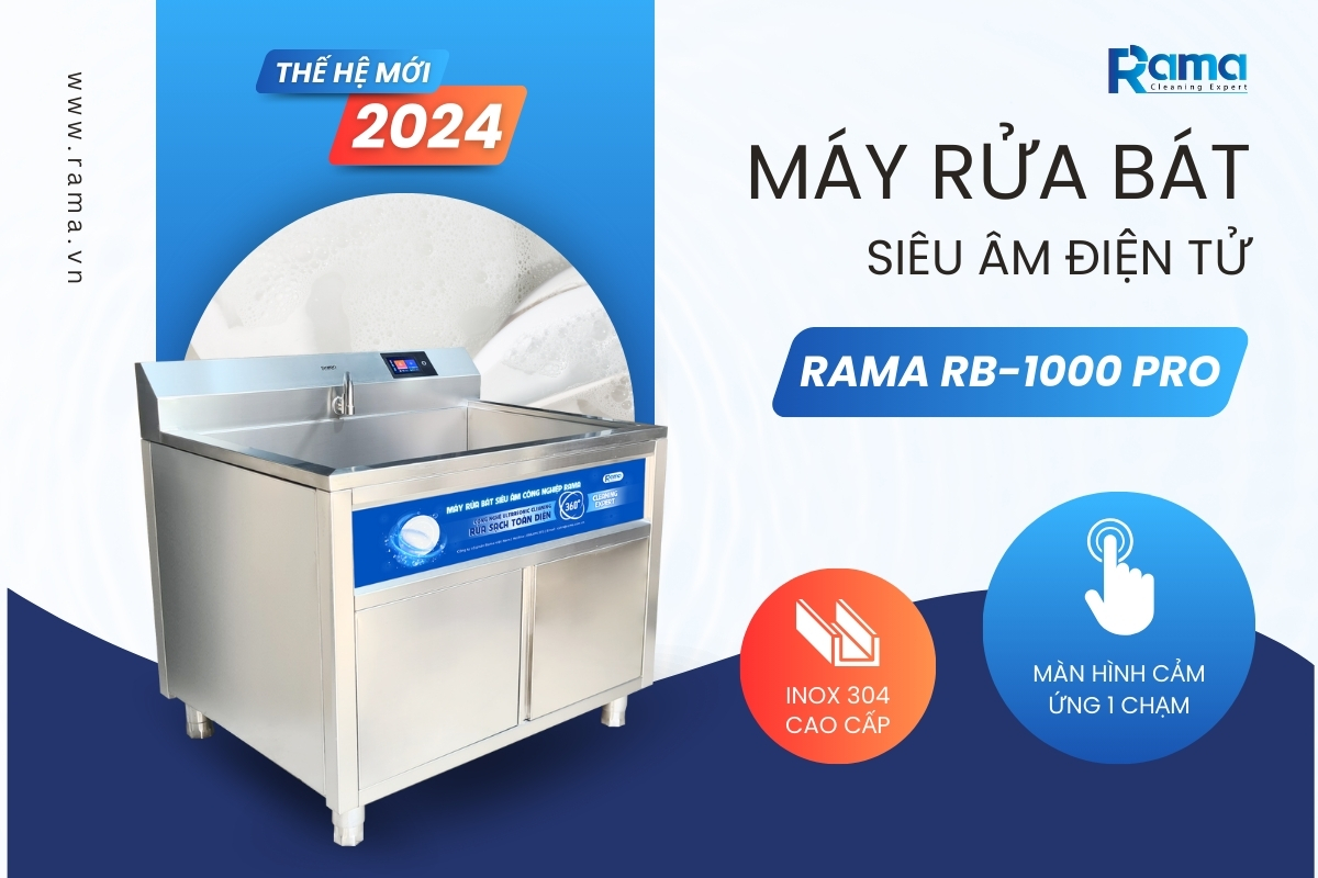 may rua bat sieu am rama rb 1000 pro 2