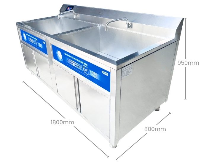 Rama RB-1800 Pro 13 Smart 2-Burner Ultrasonic Dishwasher super cool rama rb 1800 pro 2 1 e1758698899262