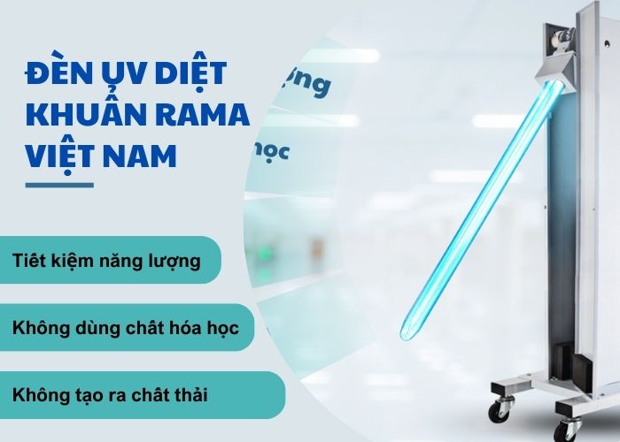 Đèn UV diệt Khuẩn Rama Việt Nam