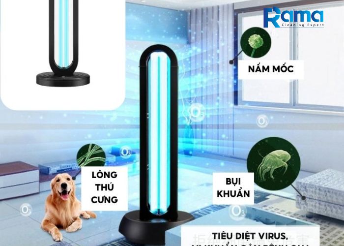 sử dụng đèn UV