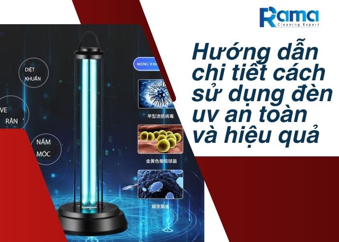 sử dụng đèn UV