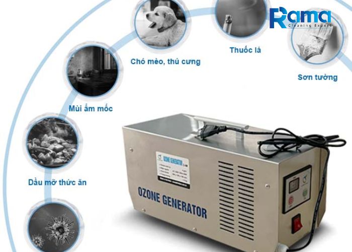 Công dụng của máy ozone