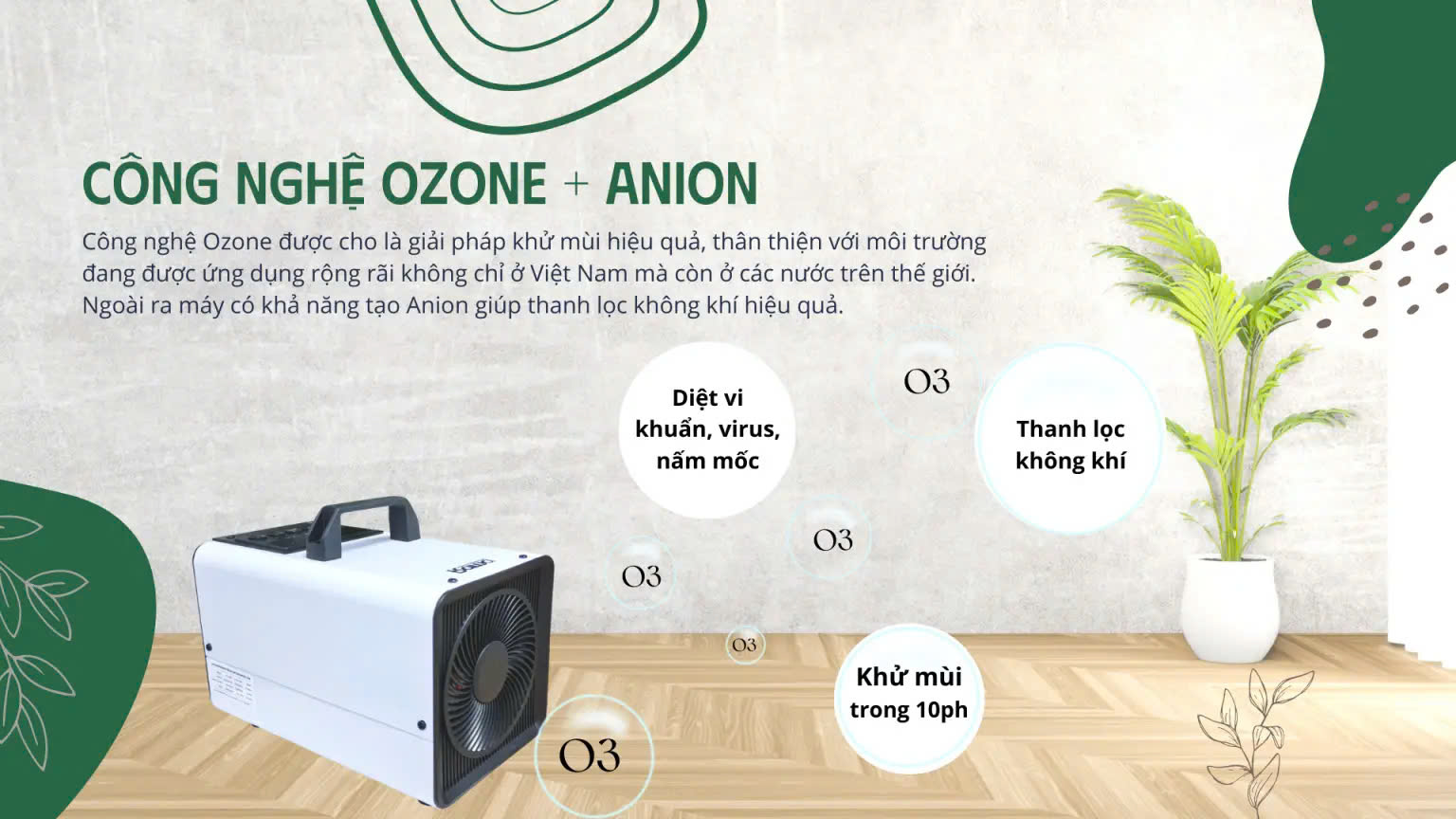 Vai trò của máy ozone trong chăm sóc sức khỏe cộng đồng 6 Vai trò của máy ozone trong chăm sóc sức khỏe cộng đồng: khử mùi hôi và làm sạch không khí