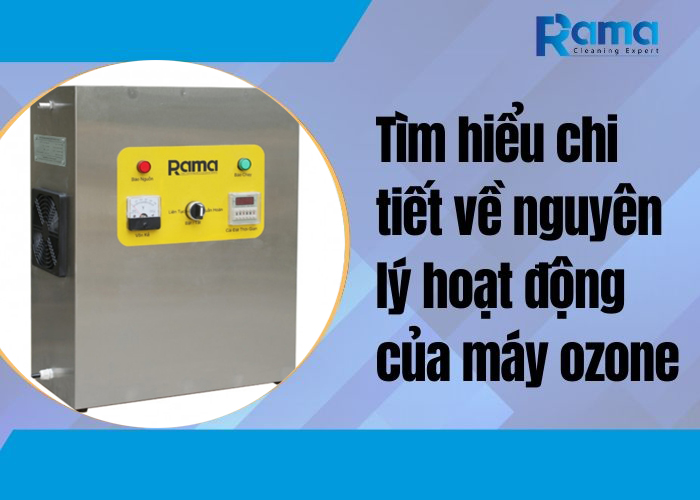 nguyên lý hoạt động của máy ozone