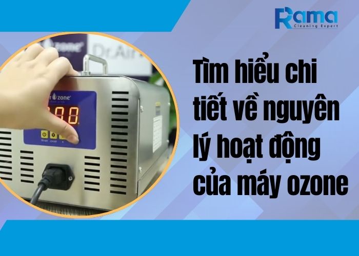 nguyên lý hoạt động của máy ozone