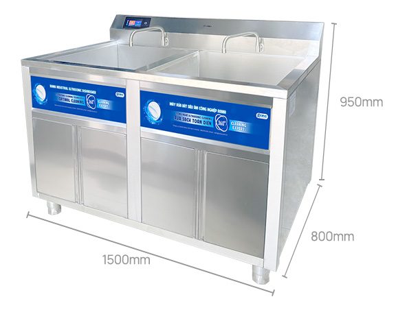 Máy rửa bát siêu âm thông minh 2 bồn Rama RB-1500S Pro 13 thong so rb 1500s pro e1758699745468