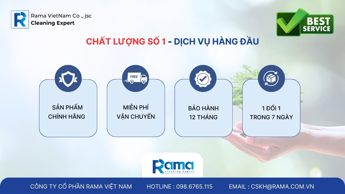 Tại sao nên tin tưởng vào máy ozone công nghiệp của Rama