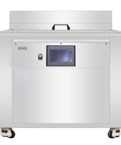 Bể rửa siêu âm công nghiệp tần số kép Rama GM-DF bảng điều khiển PLC