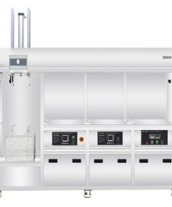 Máy rửa siêu âm bán tự động Rama, có xilanh nâng hạ GM-TDNH