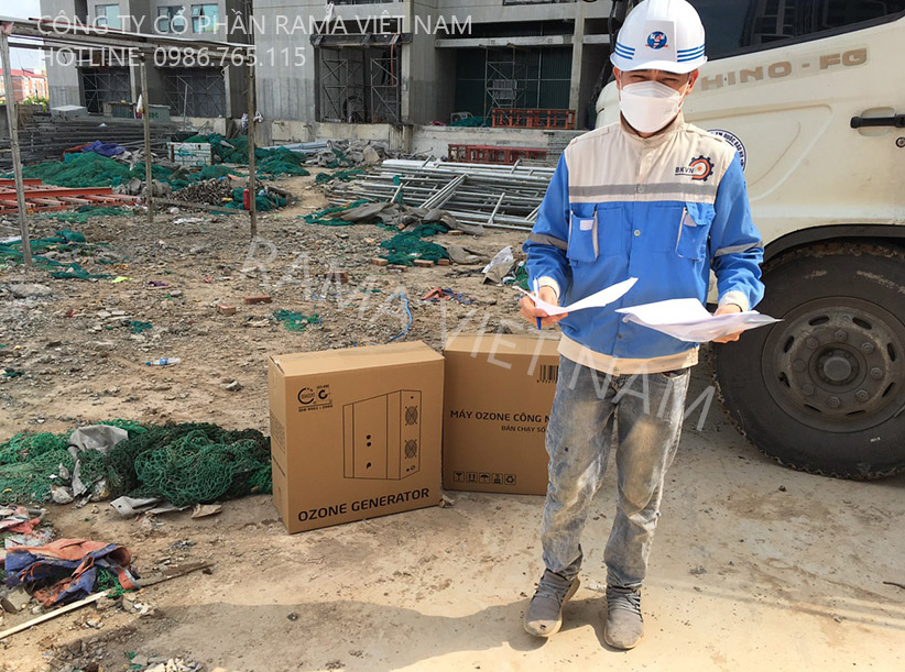hướng dẫn lắp đặt máy ozone