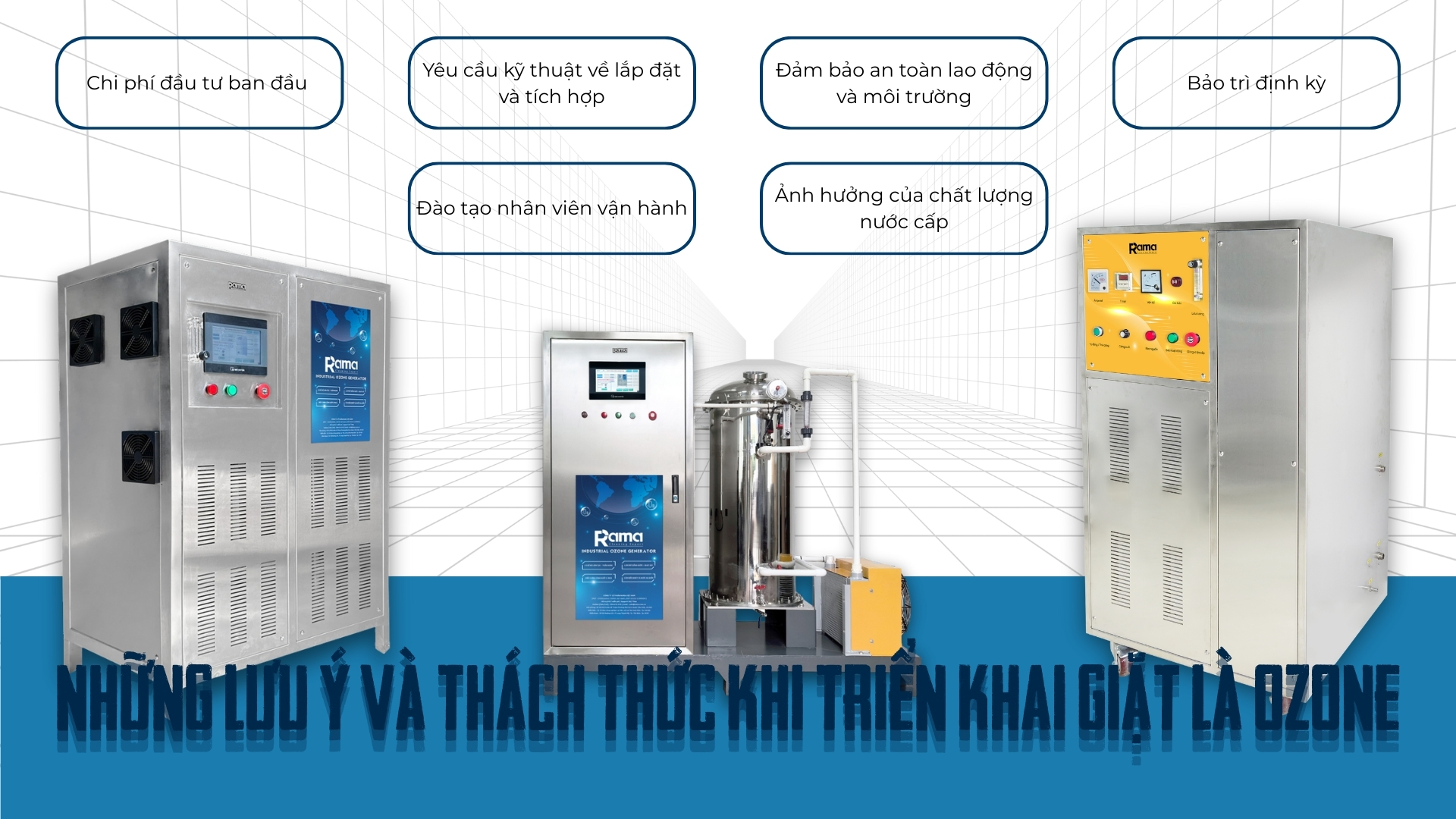 Những vấn đề có thể gặp phải trong quá trình giặt là sử dụng ozone