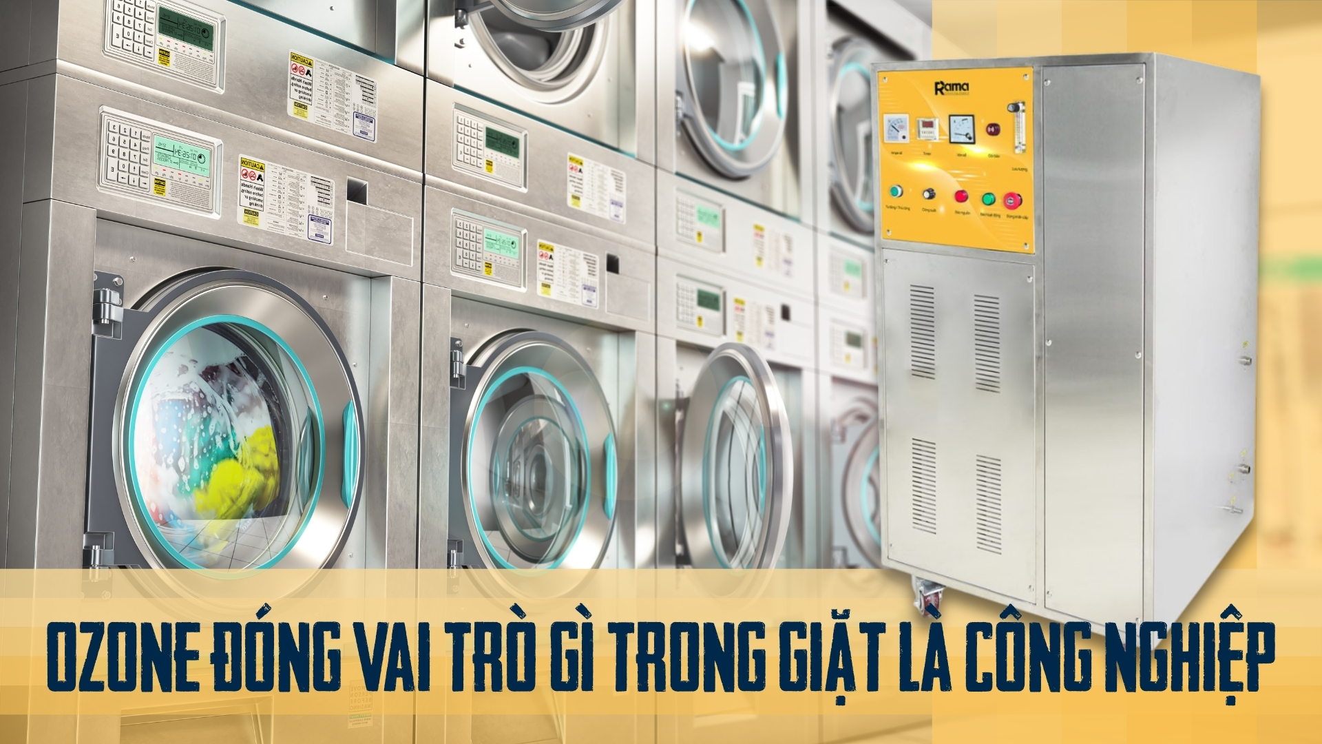 Sử dụng ozone trong giặt là có thật sự hữu ích?