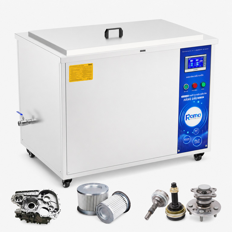 Bể rửa siêu âm công nghiệp RAMA GM960L dung tích 960 lít, công suất 7200W, 40kHz 3 gm 360L 3