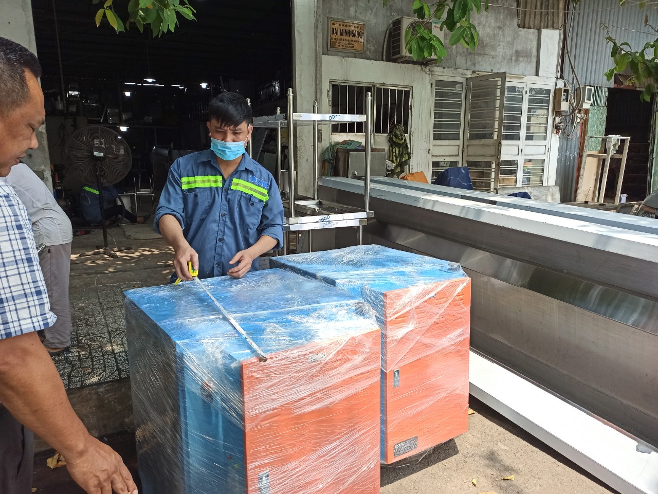 xu ly khi thai nha bep