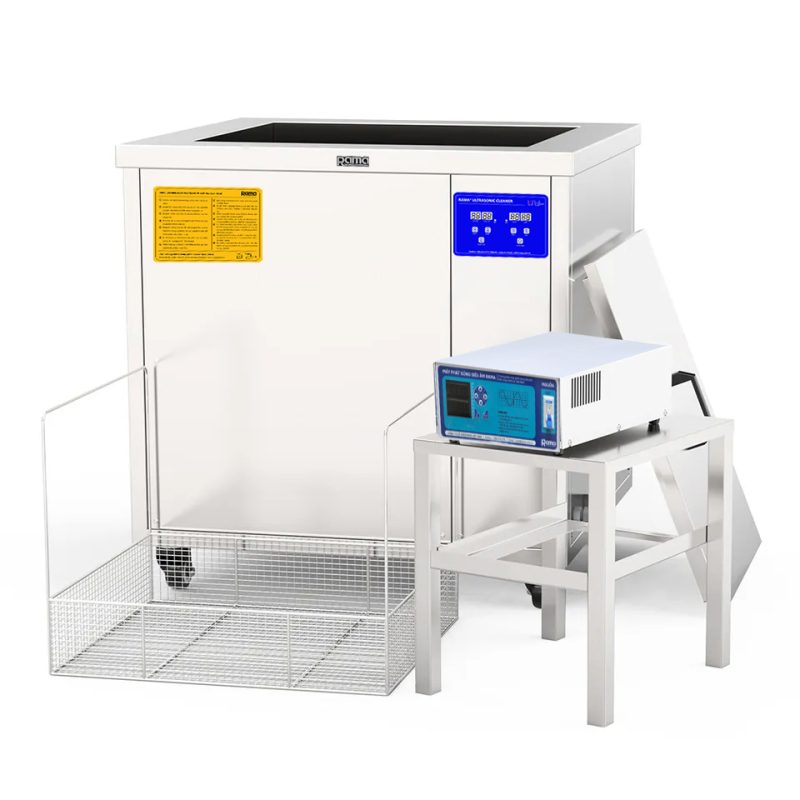 Bể rửa siêu âm công nghiệp RAMA GM135L dung tích 135 lít, công suất 1800W, 40kHz 10 1 GM135L 2