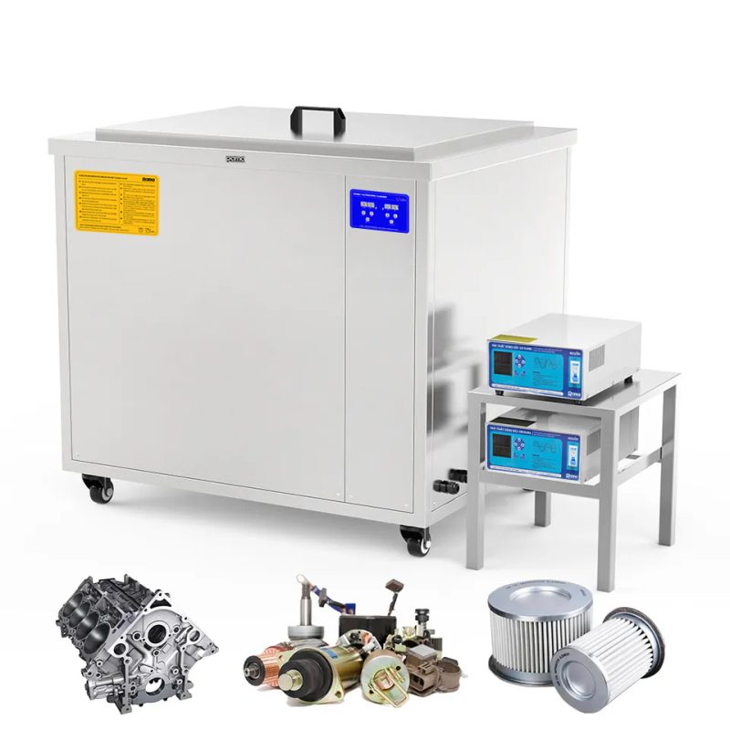 Bể rửa siêu âm công nghiệp RAMA GM264L dung tích 264 lít, công suất 3000W, 40kHz 14 1 GM264L
