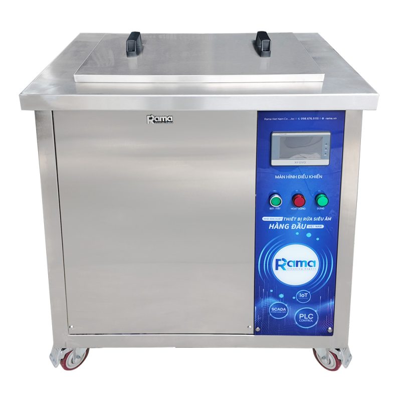 Bể rửa siêu âm công nghiệp RAMA GM40L dung tích 40 lít, công suất 600W, 40kHz