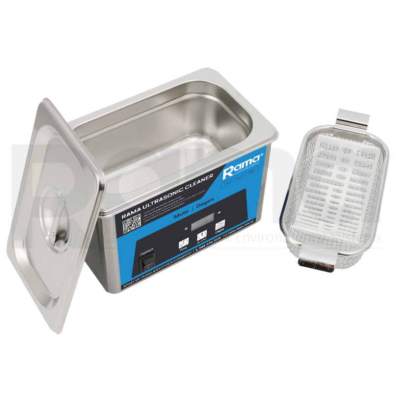 Máy rửa sóng siêu âm RAMA R0.8L dung tích 0.8 lít, công suất 60W, 40kHz 4 GB008G 08L 5v