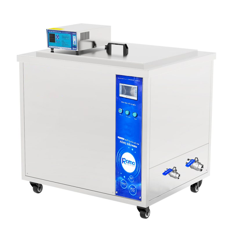 Bể rửa siêu âm công nghiệp RAMA GM192L dung tích 192 lít, công suất 2400W, 40kHz