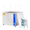 Bể rửa siêu âm công nghiệp RAMA GM960L dung tích 960 lít, công suất 7200W, 40kHz