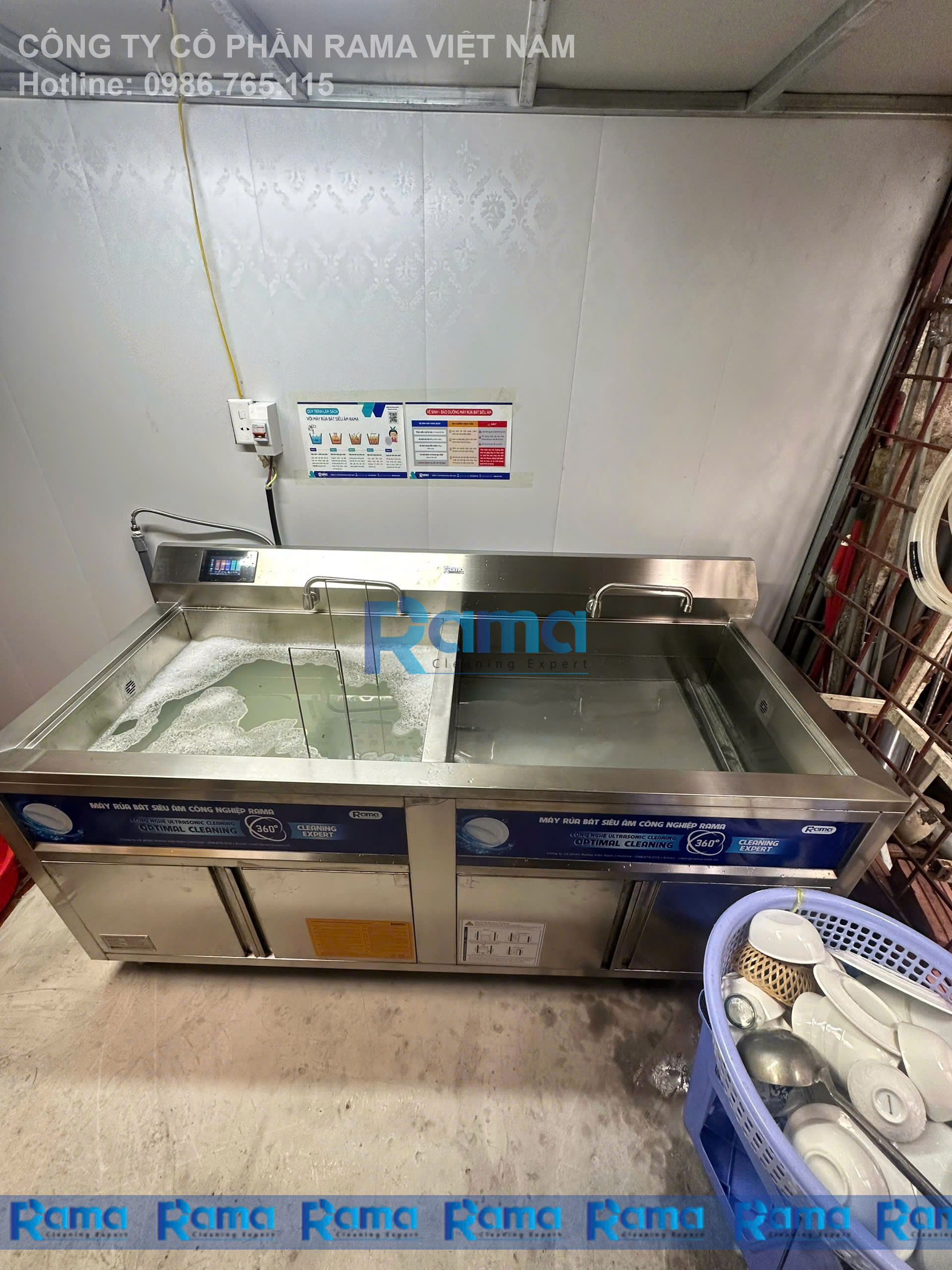 Biến Áp Lực Thành Hiệu Quả - Máy Rửa Bát Sóng Siêu Âm Rama RB1800S Pro Đã Thay Đổi Nhà Hàng Anh Hải Tại Móng Cái Như Thế Nào? 8 Máy rửa bát sóng siêu âm