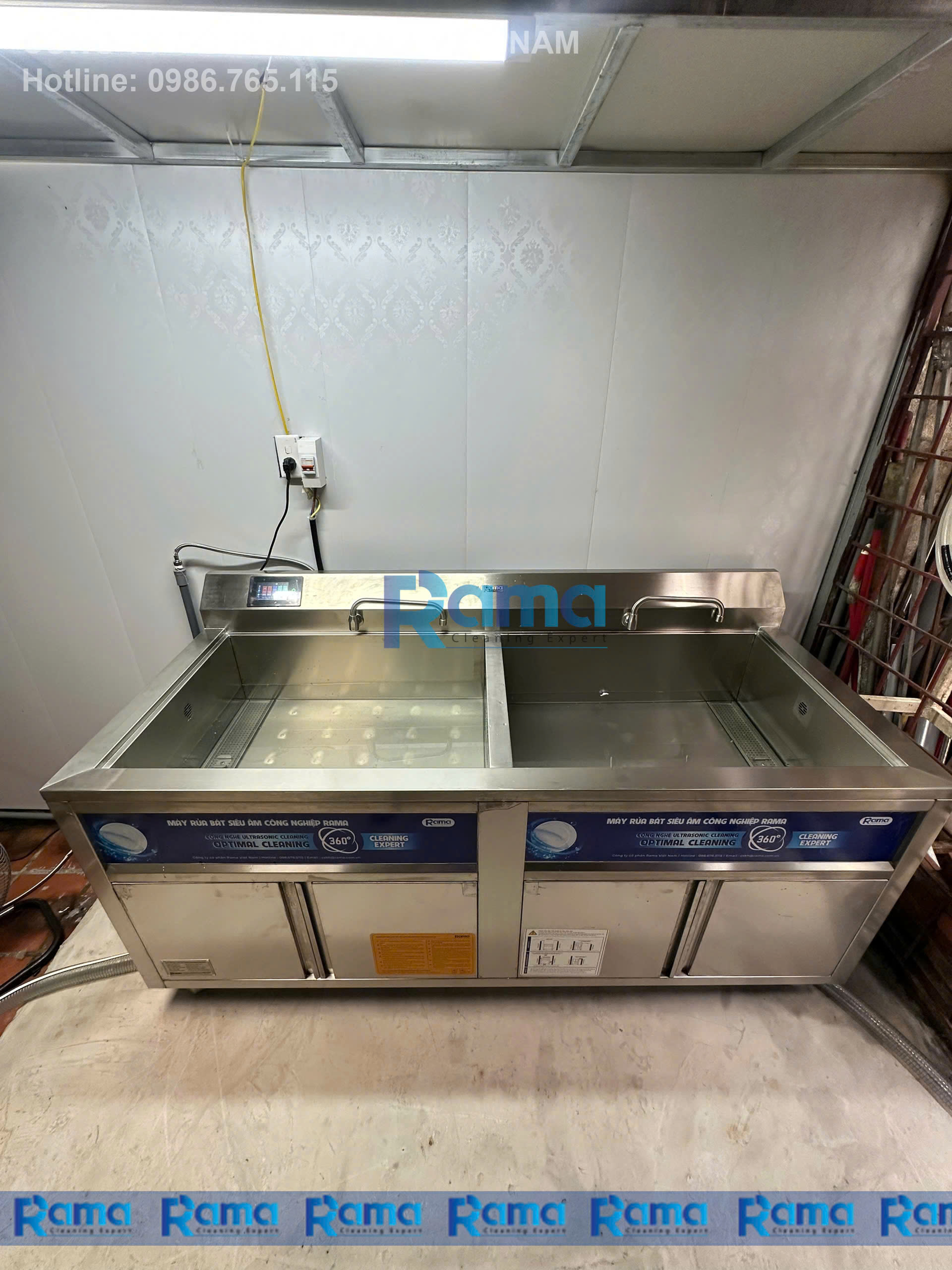 Máy rửa bát sóng siêu âm