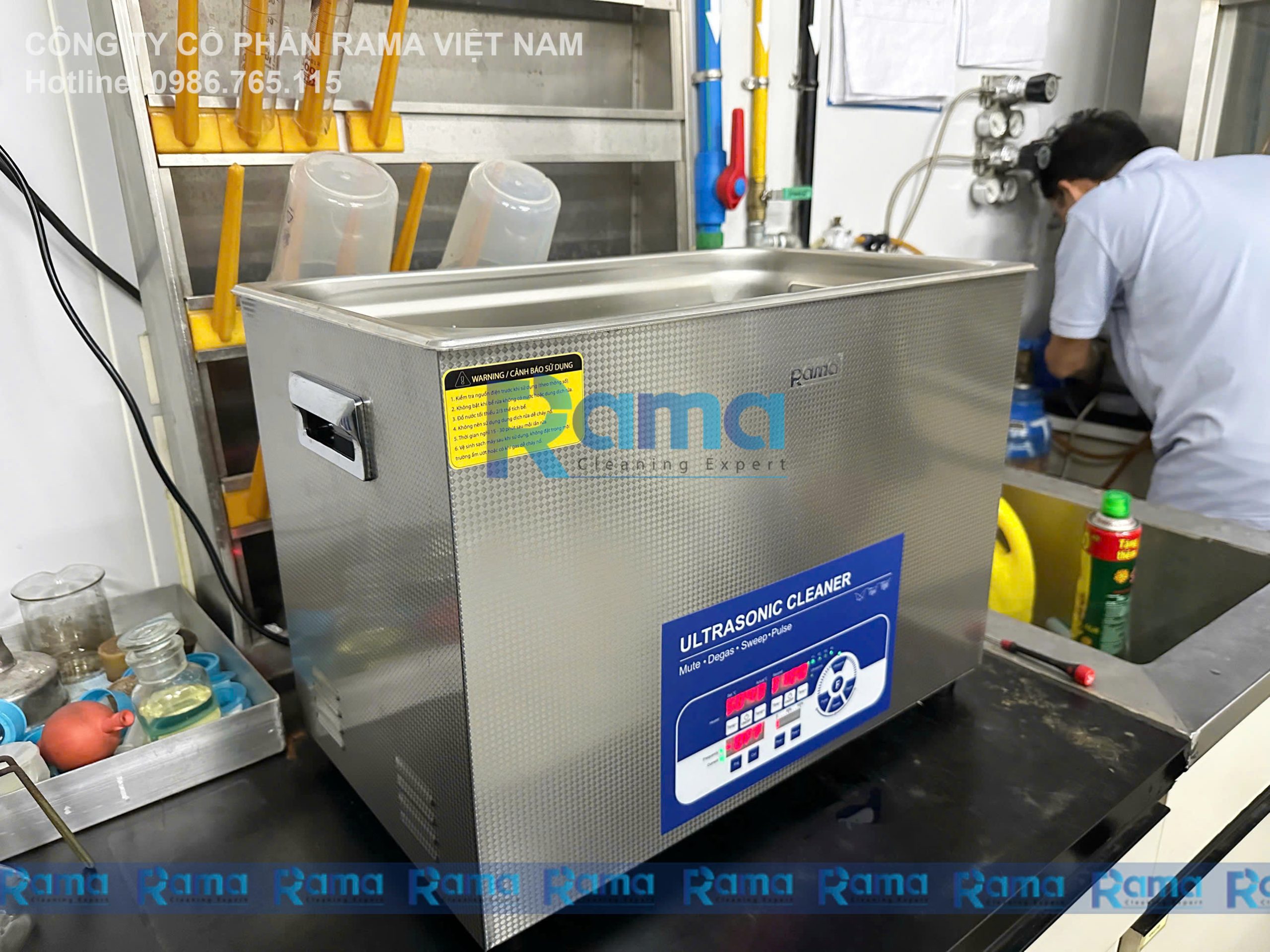 Bể rửa siêu âm