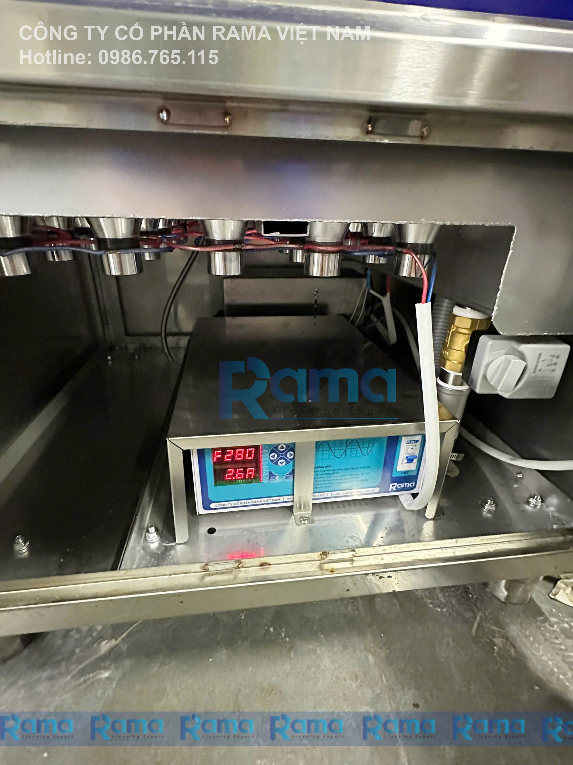 Máy rửa bát siêu âm