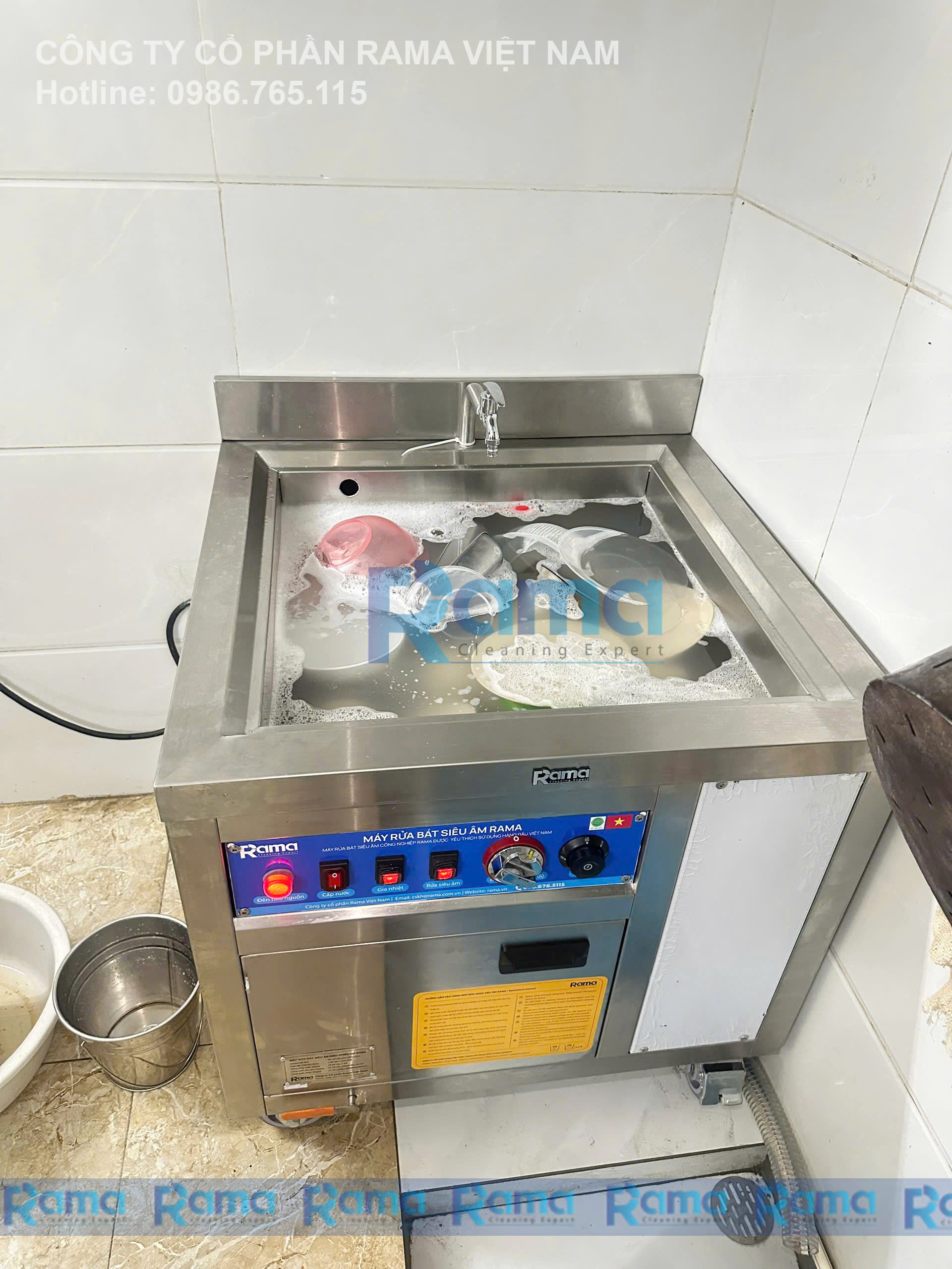 Rửa bát siêu âm