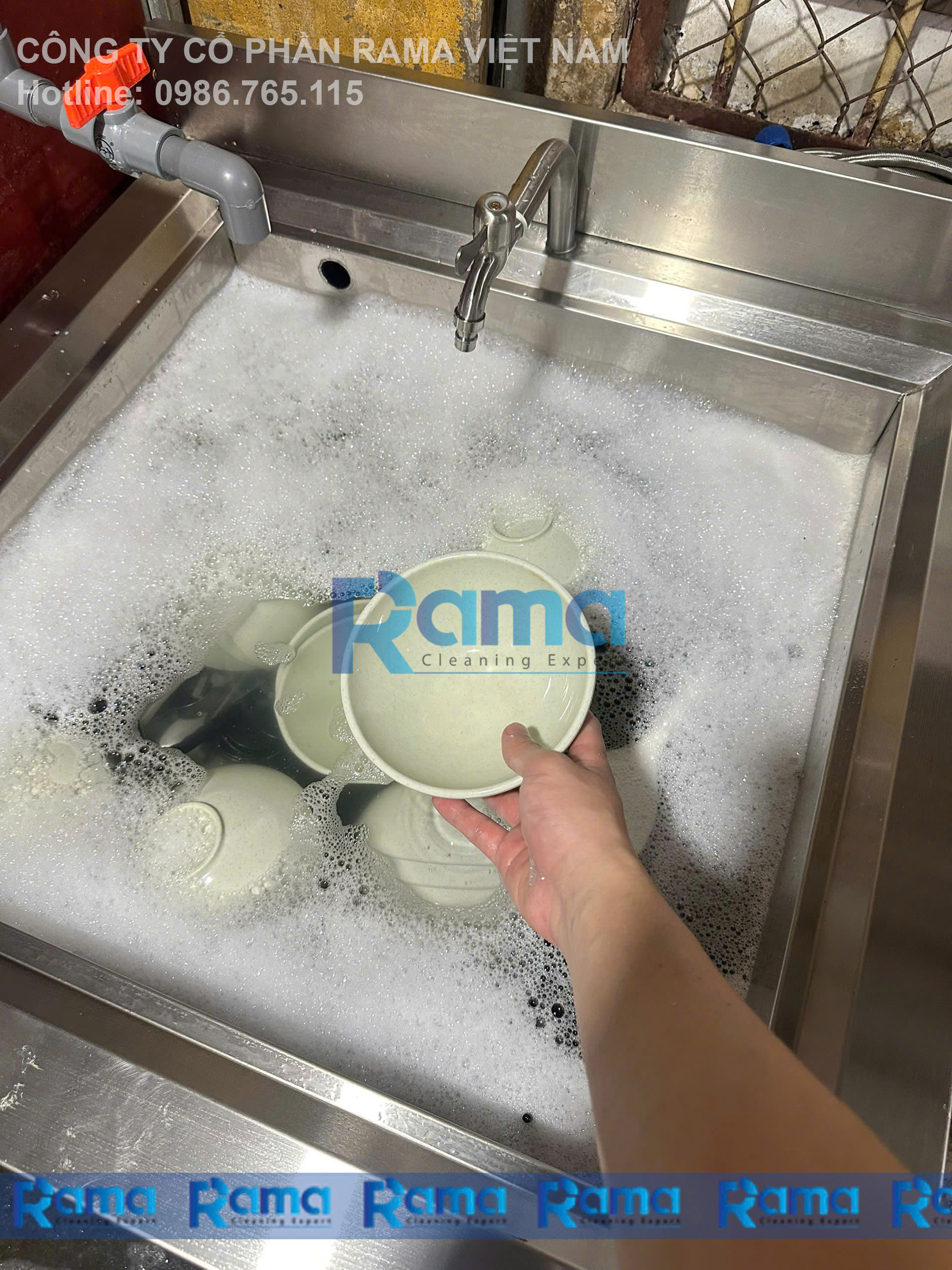 Máy rửa bát siêu âm